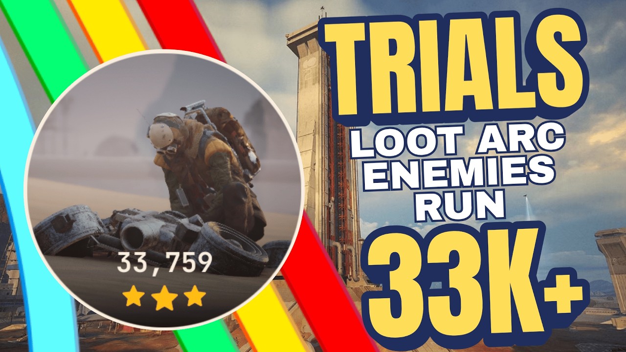 Solo Loot ARC Enemies Run 33K+ | ARC Raiders background