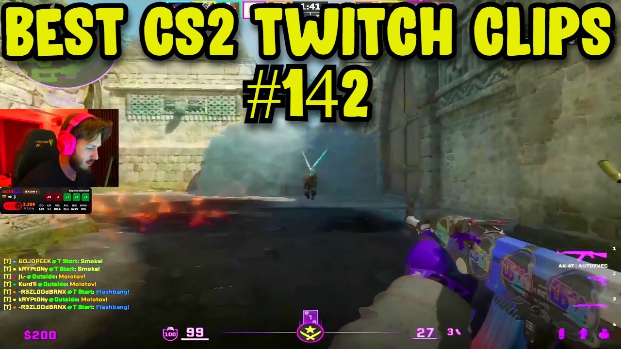 BEST CS2 CLIPS #142 | CS2 BEST TWITCH HIGHLIGHTS background