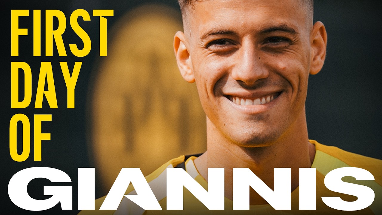 Konstantelias has arrived! | Meeting his new teammates, first training session and more background
