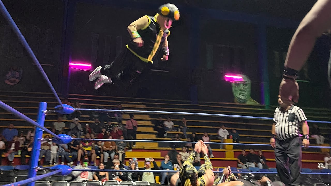 Lucha inicial Baykko y Towi ЁЯЖЪ Guada├▒a y #Dark Ludgia en la Arena Neza 2026-08-22 03:55 background