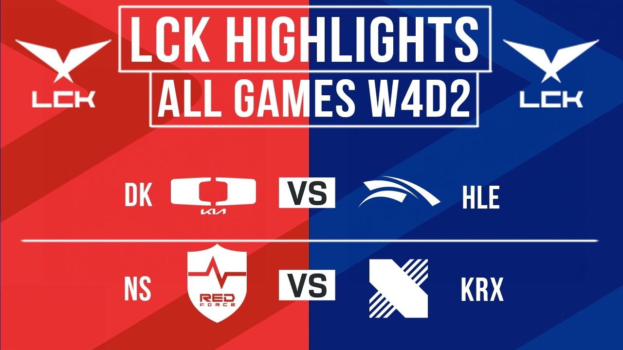 LCK Highlights ALL GAMES Week 4 Day 2 | LCK 2026 Rounds 3-4 background