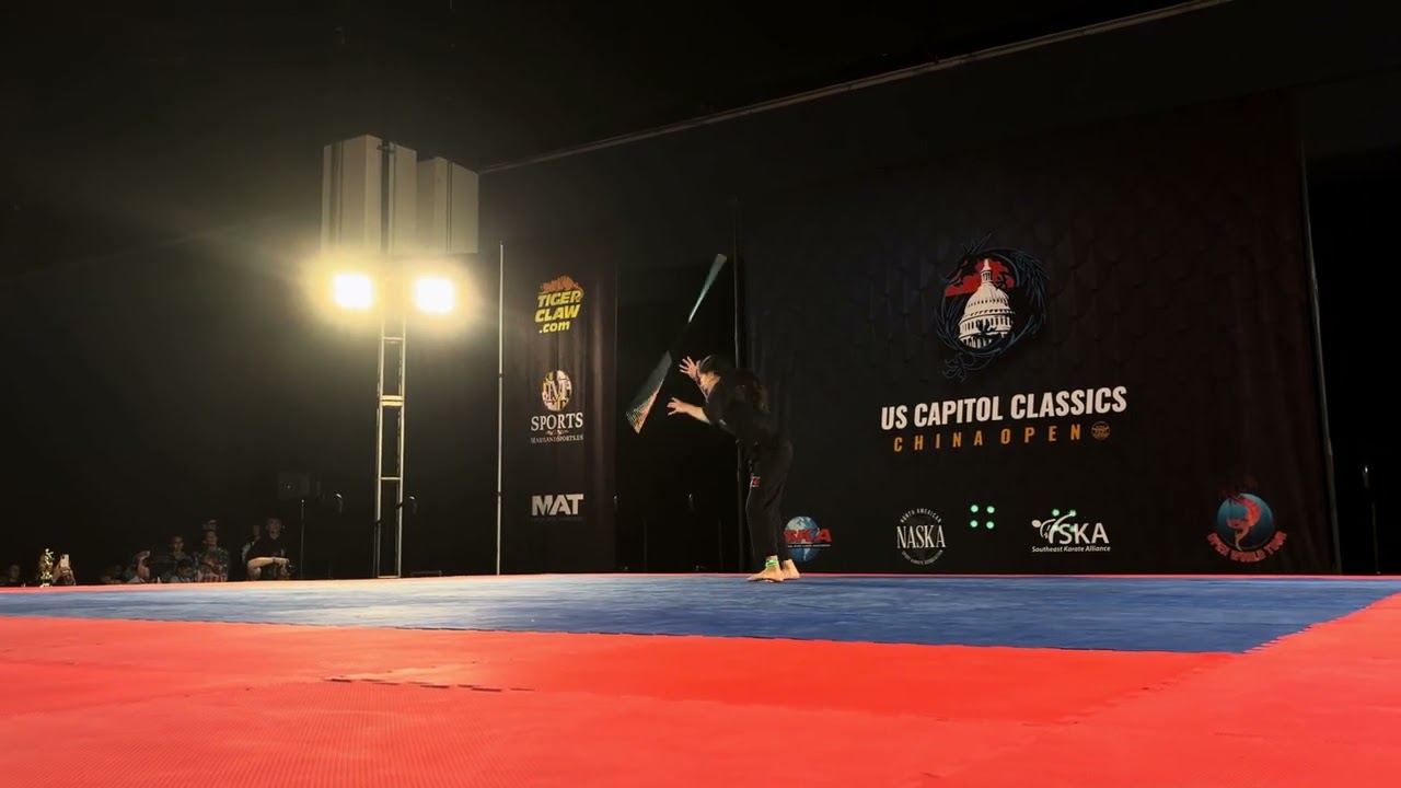 Abigail Hunck 14-17 Girls Weapons Overall Grand Championship - US Capitol Classics 2026 background