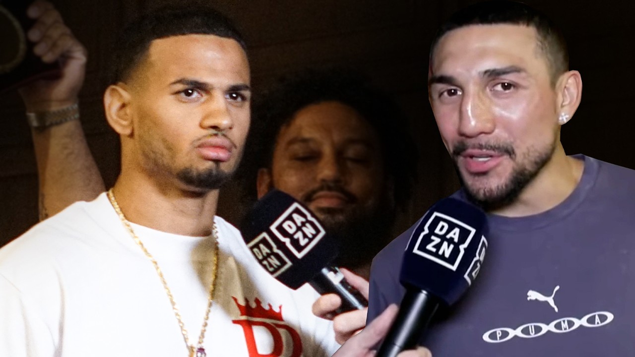 AWKWARD! Rolly Romero SHUTS DOWN Interview As Teofimo Lopez Vows ‘TAKEOVER’ • FINAL WORDS background