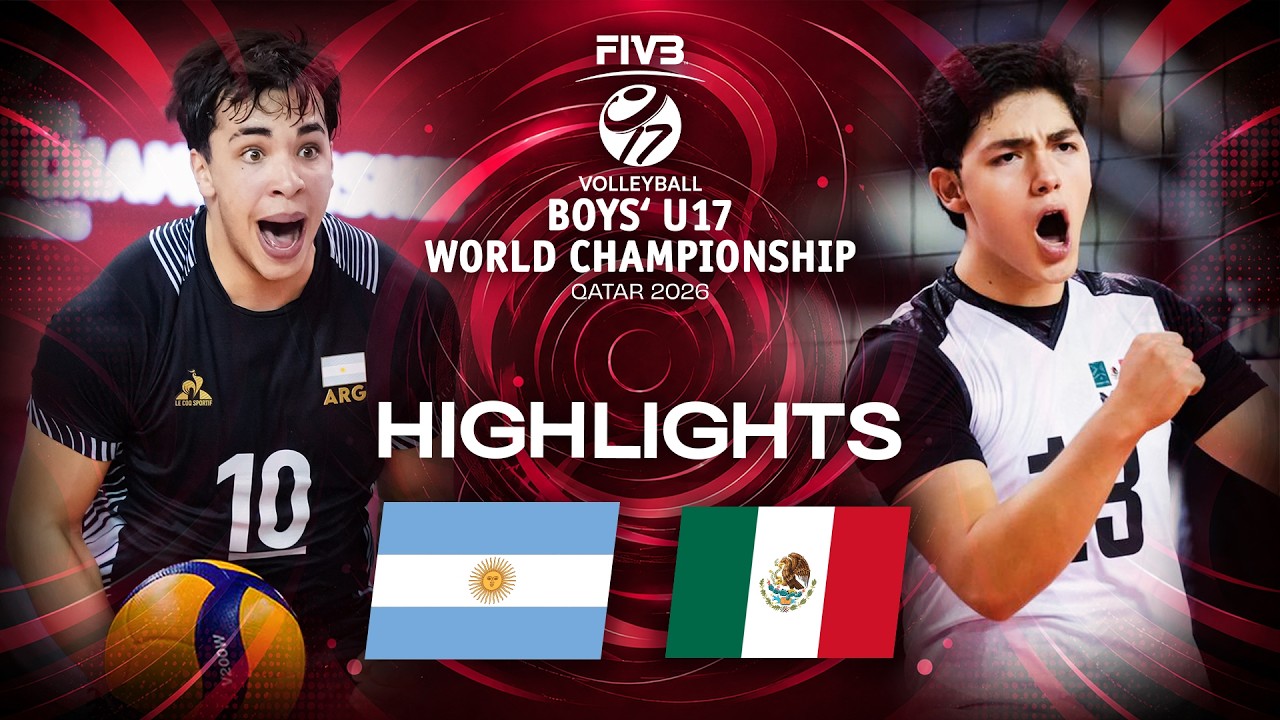 Argentina ๐ฆ๐ท vs. Mexico ๐ฒ๐ฝ - Highlights | Pool Play | Boy's U17 World Championship background