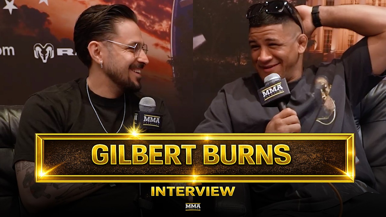 Gilbert Burns Wants to Wrestle Colby Covington In RAF, Breaks Down Best 'Pure Jiu-Jitsu' In UFC background