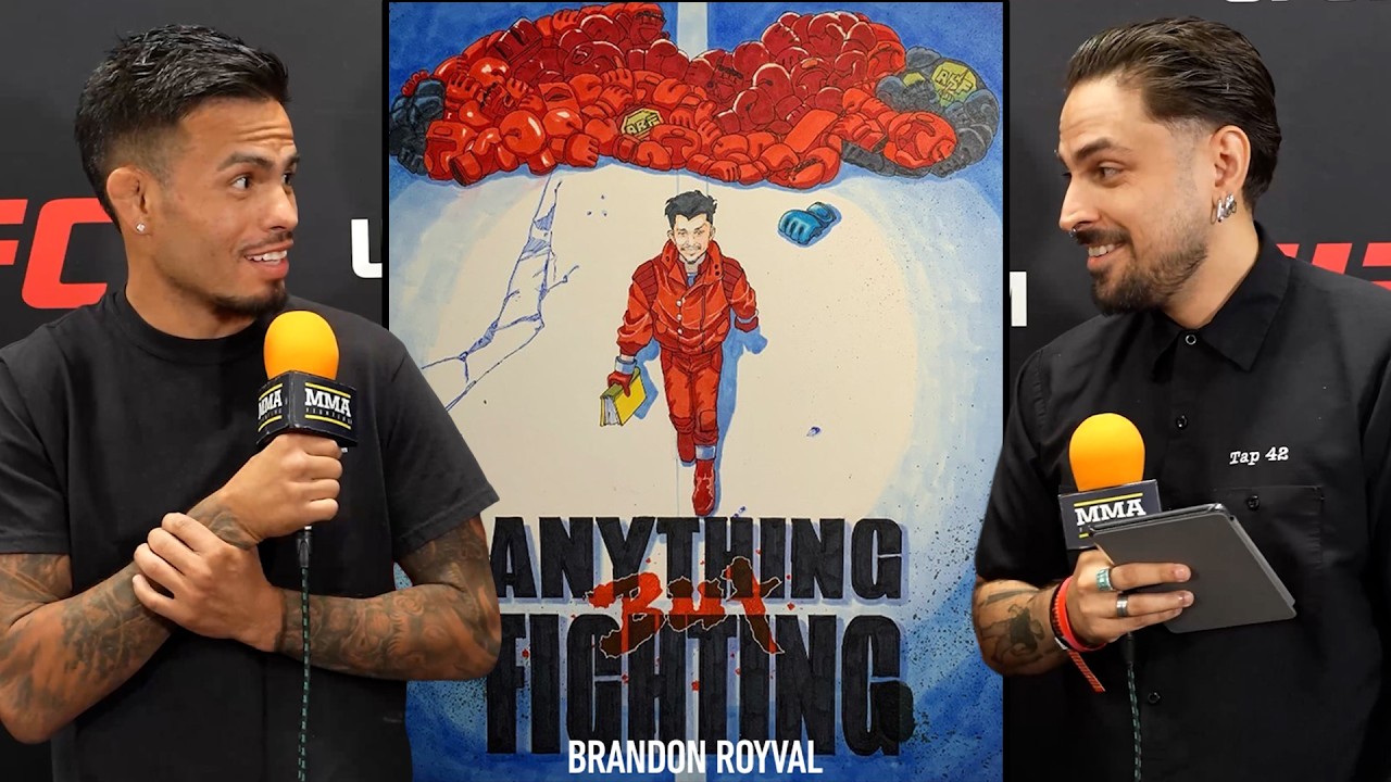 Brandon Royval Loves Metallica, Gangster Rap, Kung Fu Movies | Anything But Fighting | MMA Fighting background