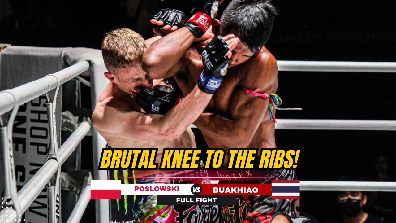UNSTOPPABLE STRIKING FURY! Buakhiao Destroys Poslowski For 4th Straight KO! background