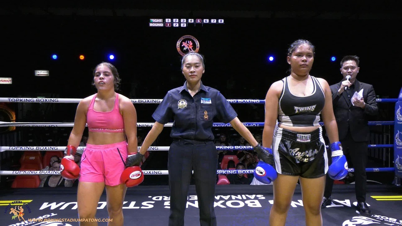 EMILIA (NAWA MUAY THAI) VS SAIFON (SITAODNOI) background