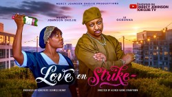 LOVE ON STRIKE poster
