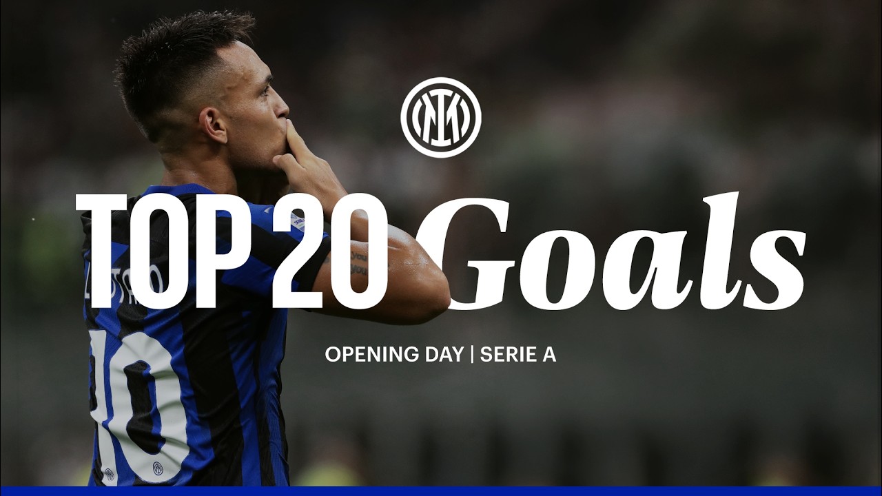 ADRIANO, MILITO, RECOBA E TANTI ALTRI 😎 | TOP 20 GOL DELLA PRIMA GIORNATA DI CAMPIONATO 🍿🇮🇹 background