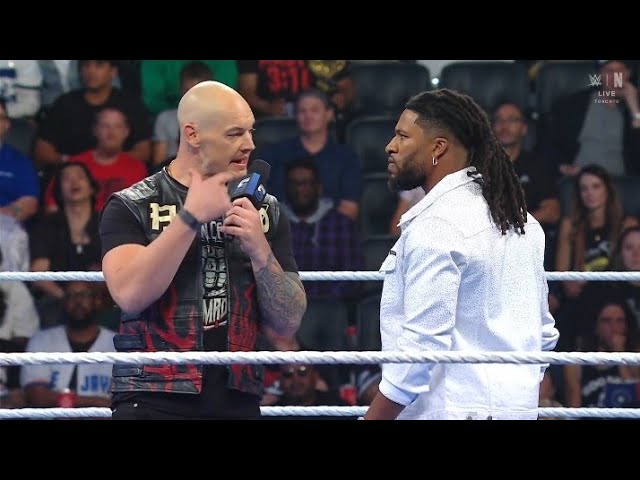 Baron Corbin & Trick Williams segment _WWE Smackdown 21 August 2026 background