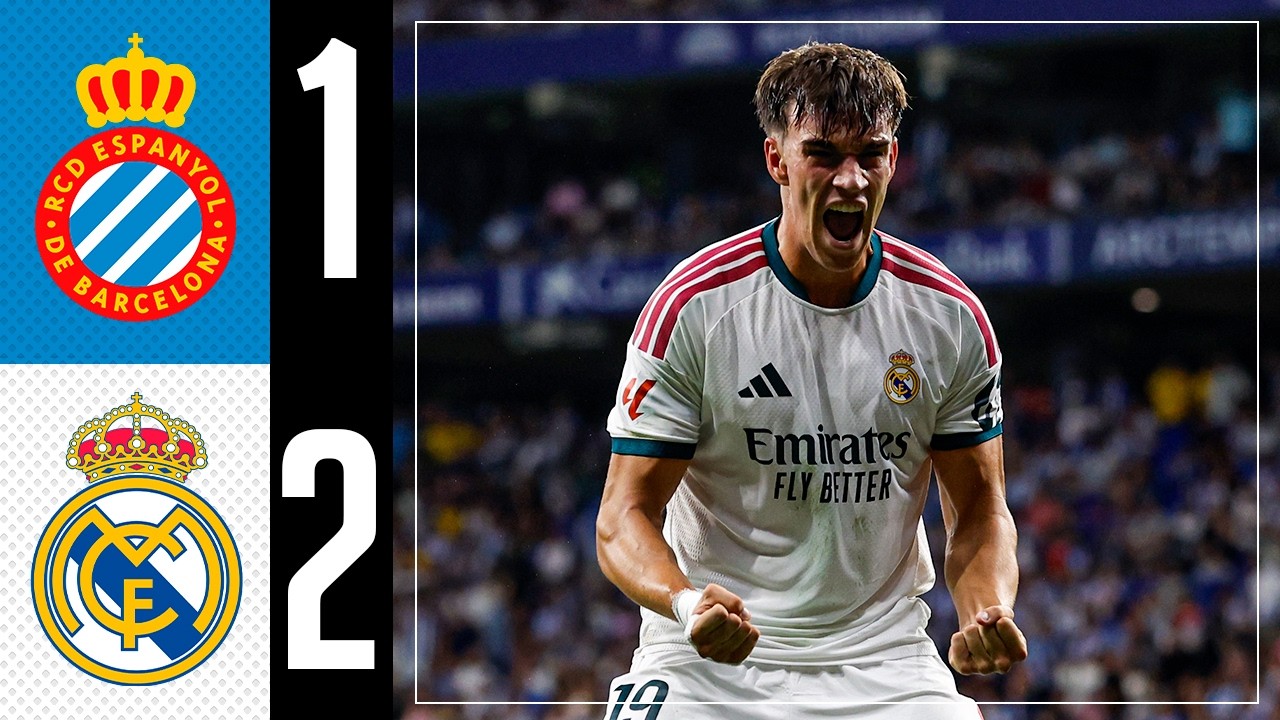 🔥 ESPÍ'S 90TH-MINUTE HEROICS ON HIS DEBUT! | Espanyol 1-2 Real Madrid | LaLiga background