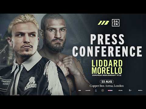 George Liddard Vs Dario Morello Final Press Conference | Matchroom Boxing