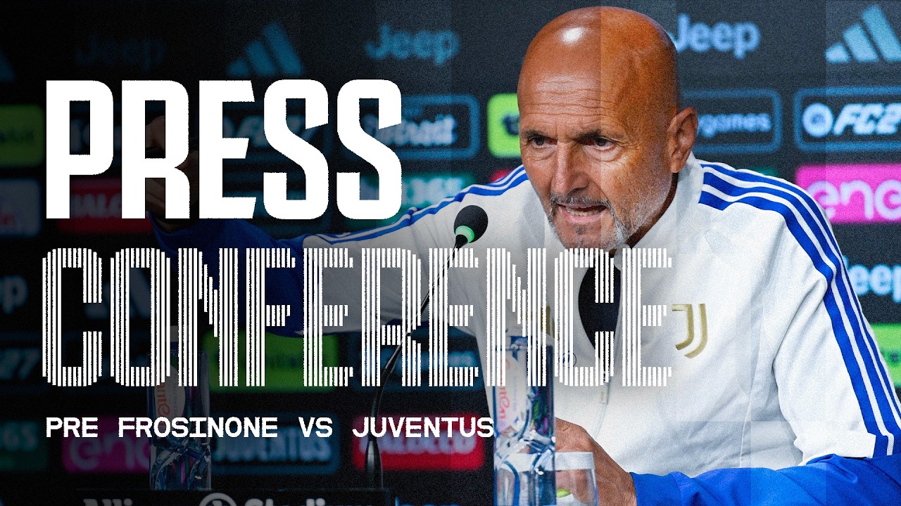 "Everybody here wants success" | SPALLETTI PRESS CONFERENCE | MD1 vs FROSINONE background