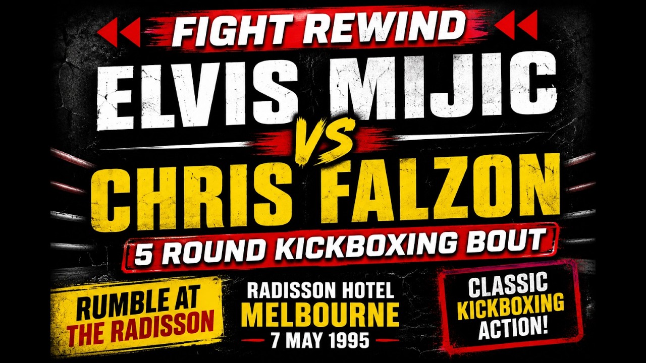 🔥 ELVIS MIJIC vs CHRIS FALZON — RUMBLE AT THE RADISSON 1995! 🔥 background
