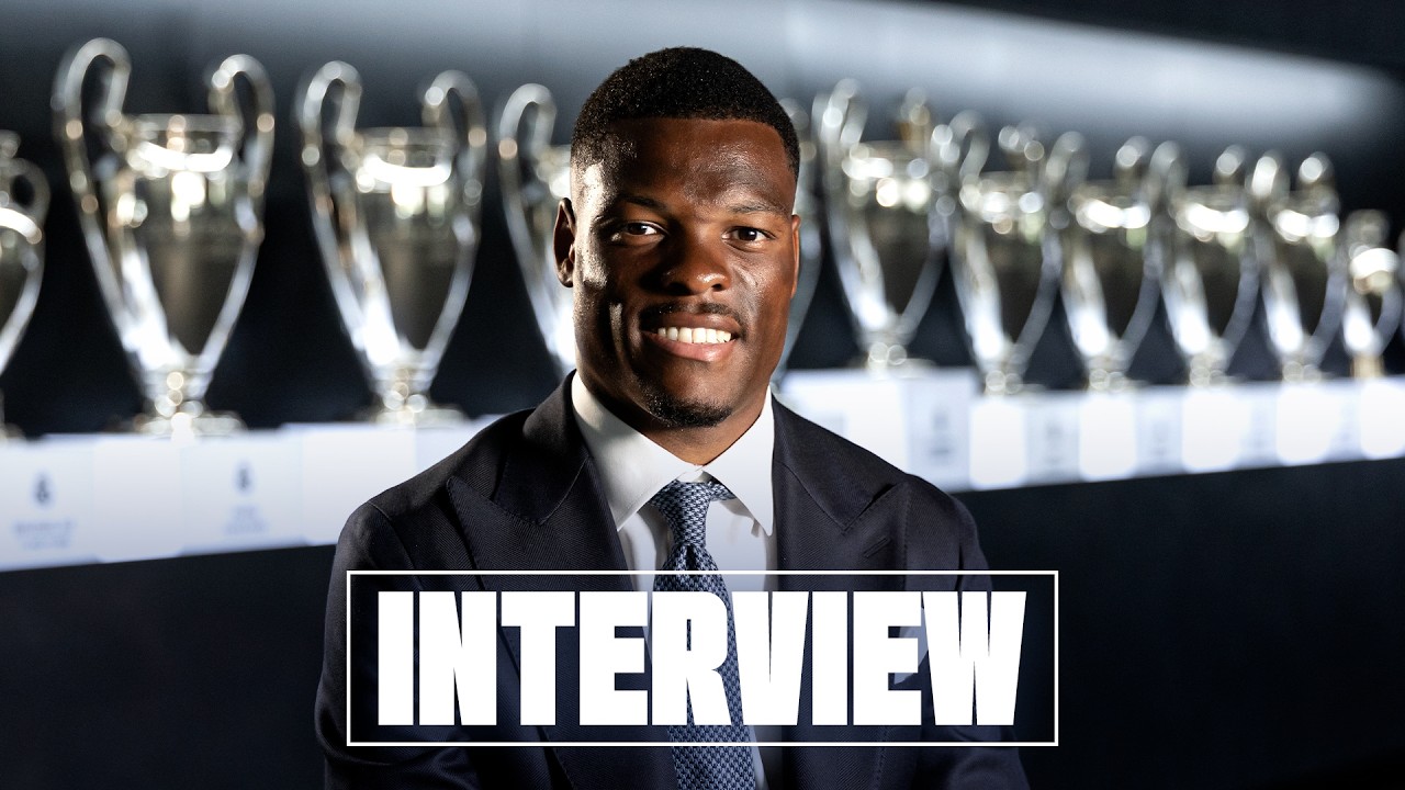ЁЯПЖ DUMFRIES: 'THE GOAL IS TO WIN MORE TROPHIES' | Real Madrid background