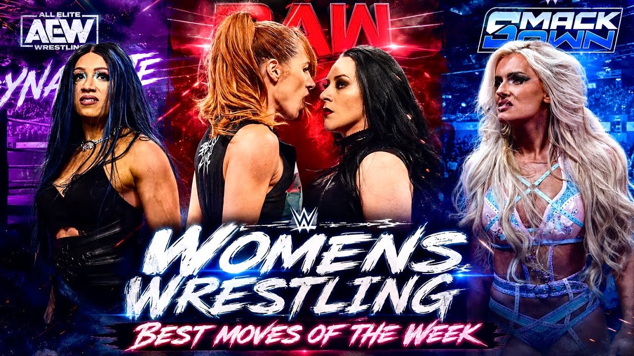 Best Women’s Wrestling Moves Of The Week : WWE & AEW | ALexaBanks. background