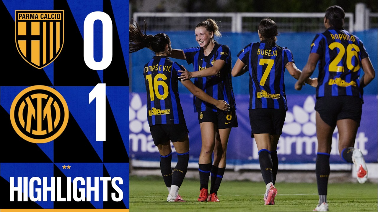 VILHJÁLMSDÓTTIR DECIDE LA PRIMA VITTORIA STAGIONALE ✅ | PARMA 0-1 INTER | SERIE A WOMEN'S CUP background