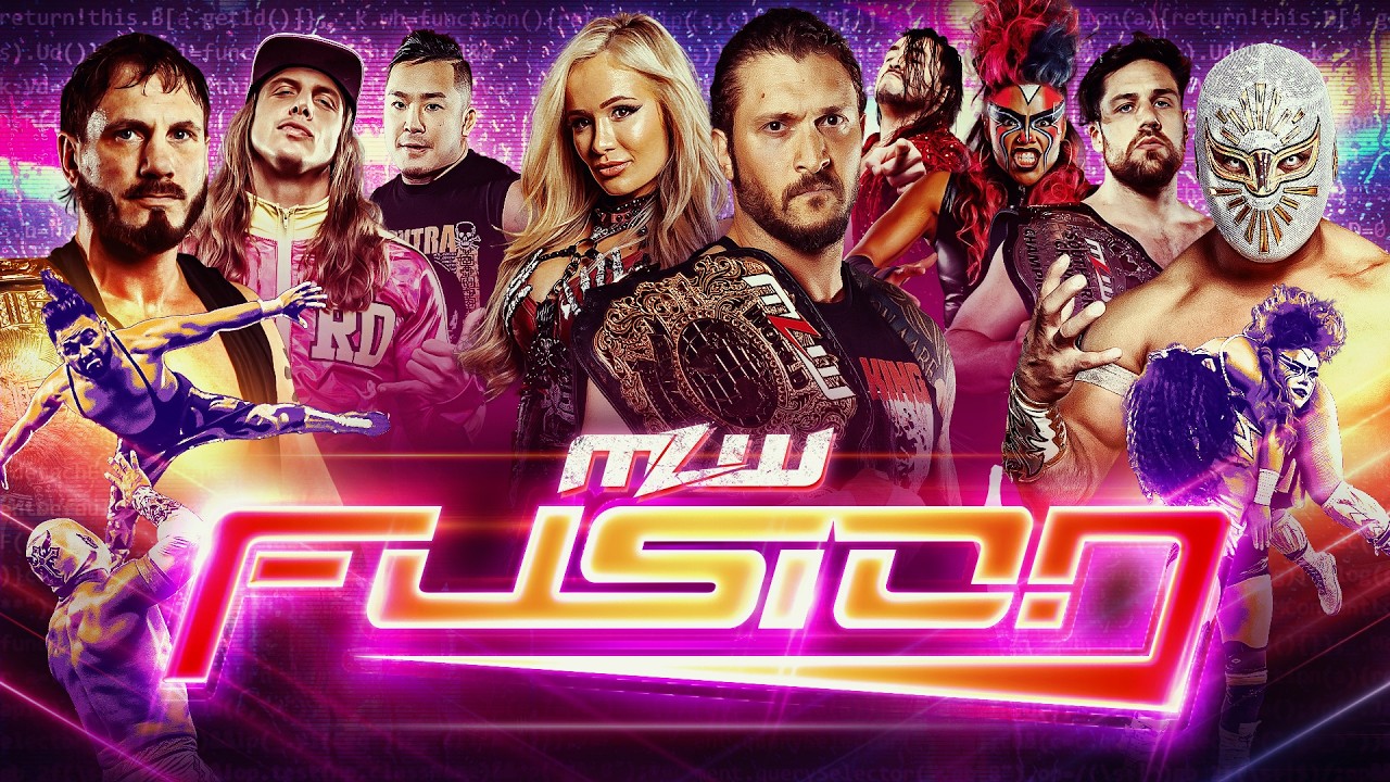 MLW Fusion: Killer Kross, Matt Riddle & ARIES vs. MÍSTICO vs. AVERNO 3-Way Title War! | FULL EPISODE background