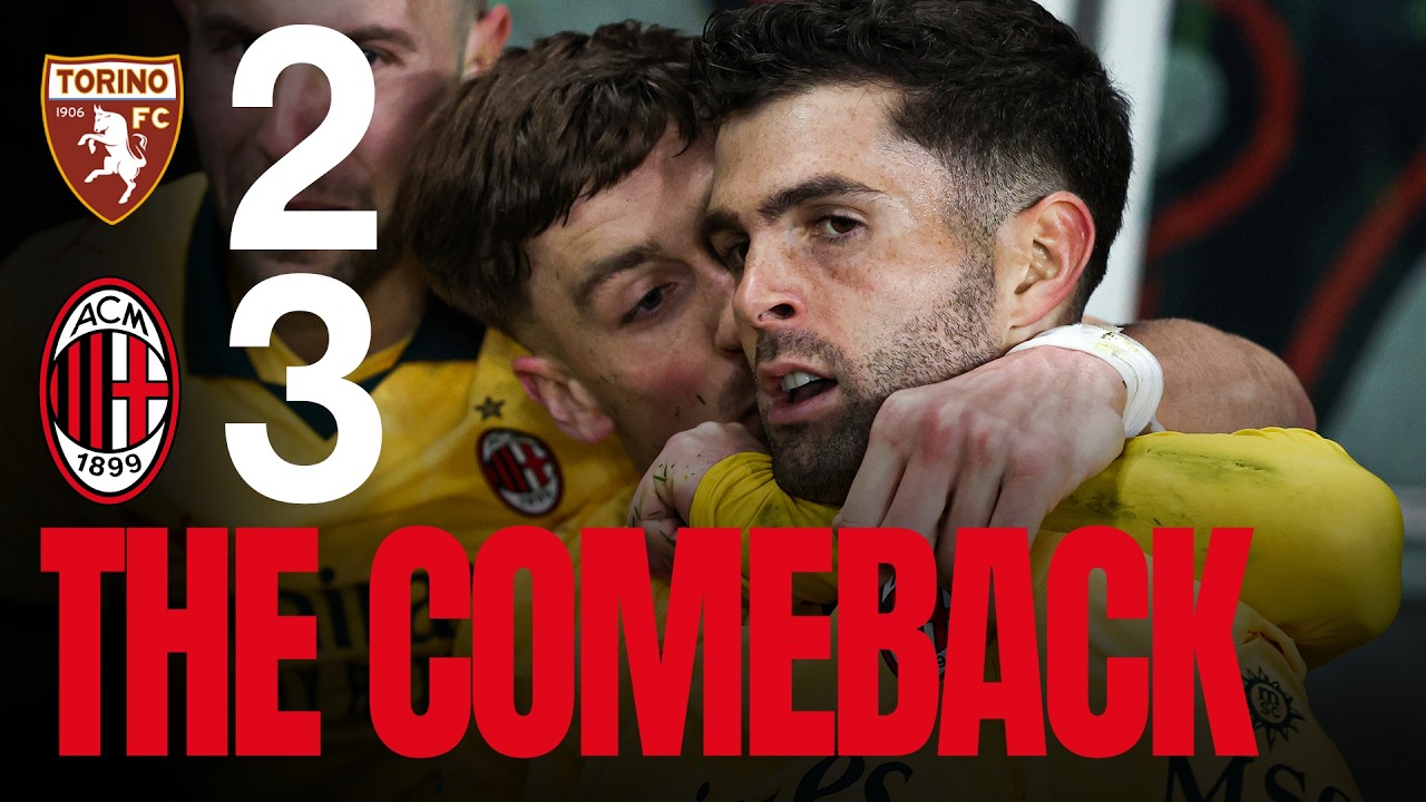 LA RIMONTA targata Pulisic | Torino-Milan 2-3 | 8 dicembre 2025 background