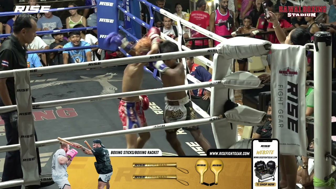 🇨🇳 China vs Thailand 🇹🇭 MINGXUAN (Qingyun Gym) vs KAOPENG (Jare Muay Thai) background