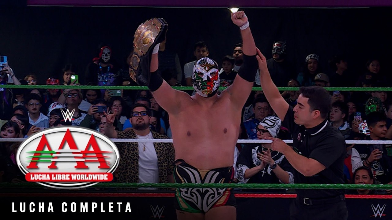 LUCHA COMPLETA: Hijo de Dr. Wagner Jr. vs. Mecha Wolf | AAA en FOX EP.2 background