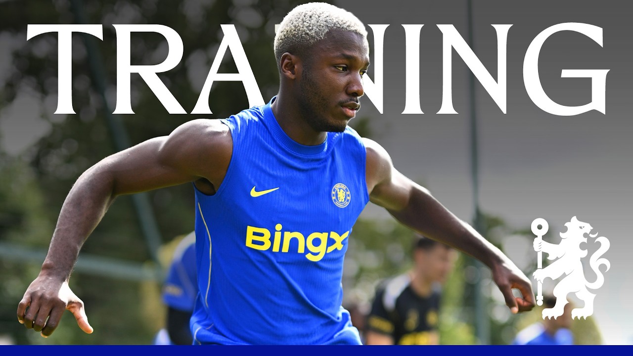 TRAINING ahead of Fulham ๐ | Chelsea Training | CFC 26/27 background