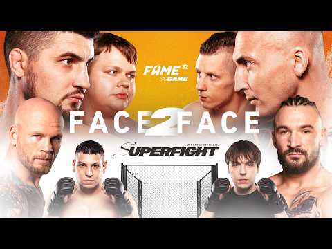FAME 32 FACE2FACE: Don Kasjo vs Szachta, LEQU vs Mini Owca, Gleba vs Szmyd background