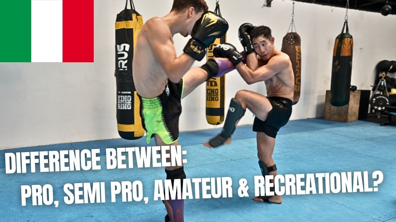 What's it like Sparring a Pro, Semi Pro, Amateur & Recreational Fighters | Here's the Difference ⭐ background