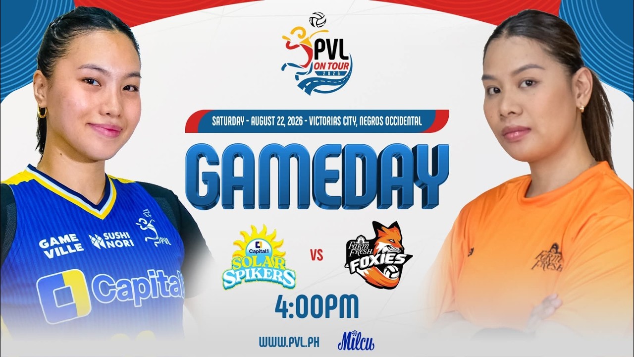CAPITAL1 vs. FARM FRESH - Full Match | Match-Up | 2026 PVL On Tour background