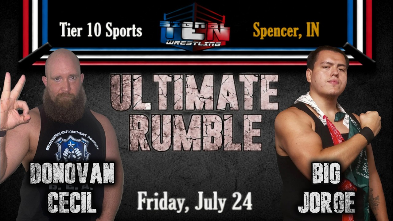 Donovan Cecil v. Big Jorge - Ultimate Rumble - 07/24/2026 background