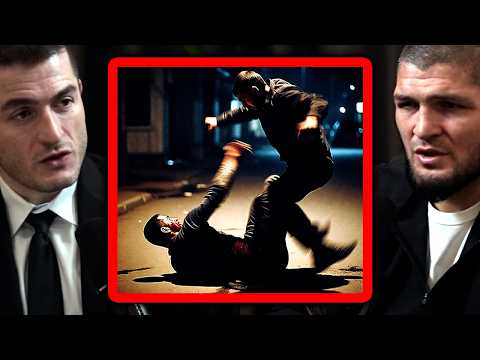 MMA vs street fighting - Khabib explains the difference | Khabib Nurmagomedov and Lex Fridman