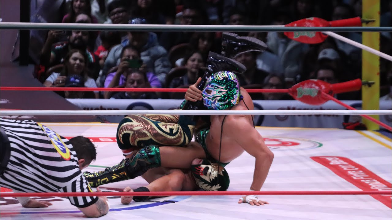 Reporte CMLL: Templario, Titán y Neón 🆚 Soberano, Bárbaro Cavernario y Yutani background