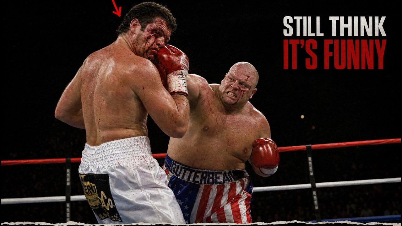 They LAUGHED At The FAT MAN In The Ring 🔥 Then BUTTERBEAN Erased Them All background