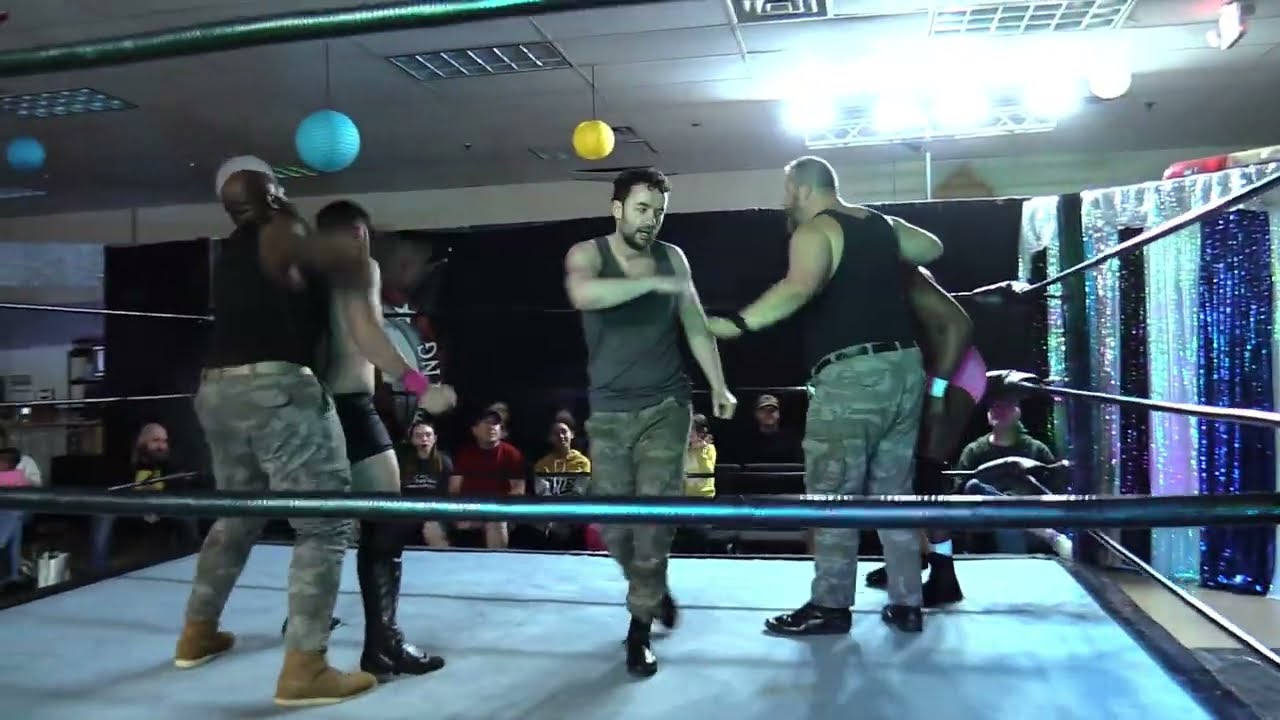 FULL MATCH New Albania vs Delaney, Ultra and Rinks November 7th 2024 background