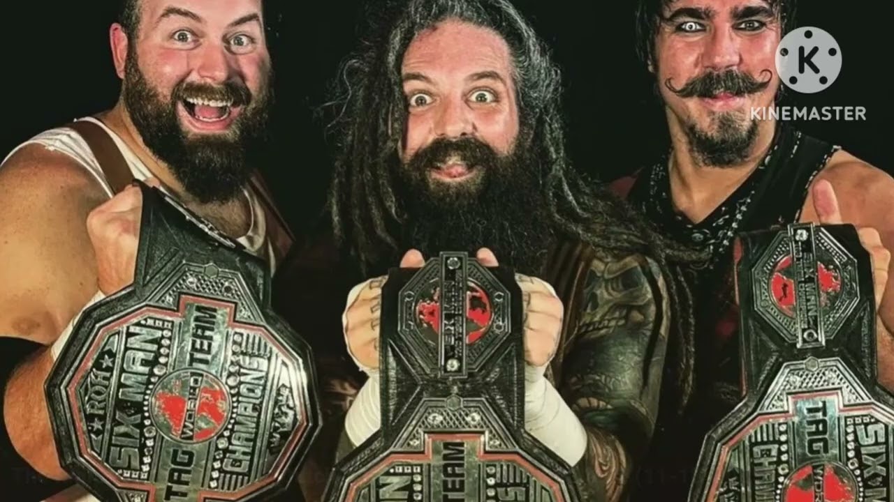 Every ROH World Six-Man Tag Team Champions (2016-2026) UPDATE background