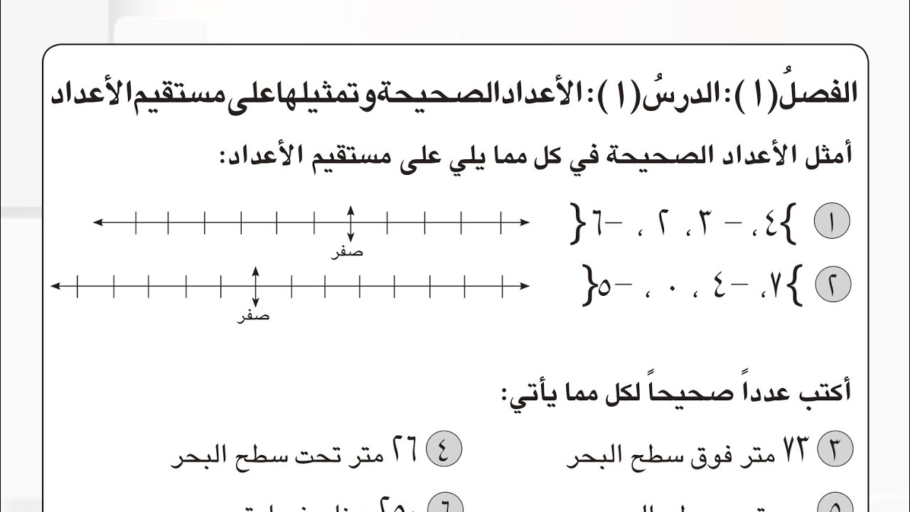 حل كتاب النشاط رياضيات السادس الابتدائي | المنهج الجديد 2026