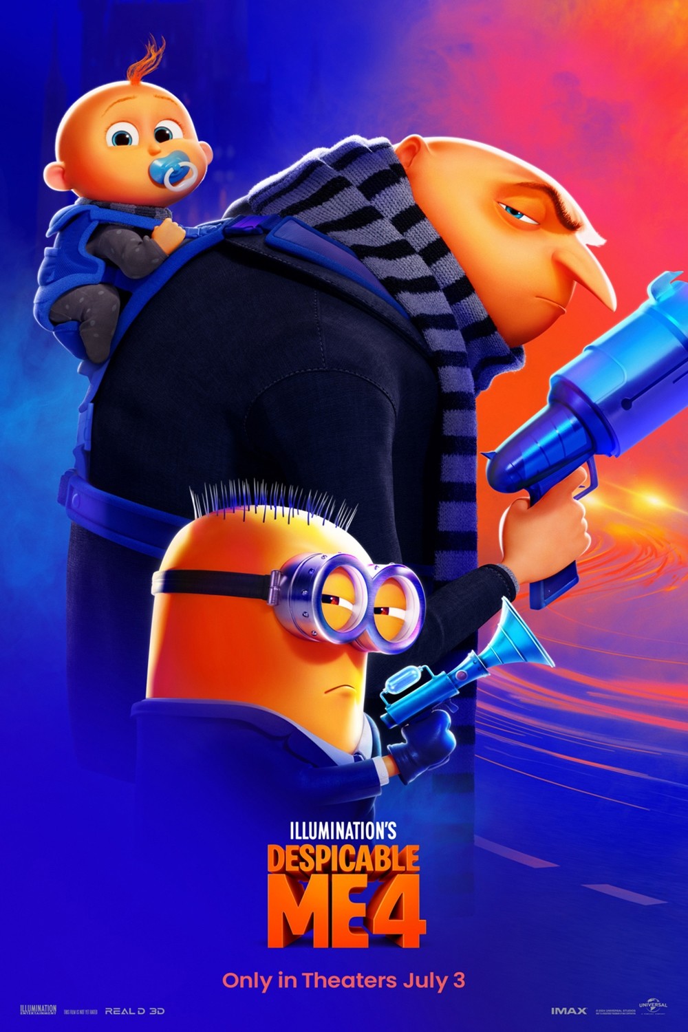 Despicable Me 4 background
