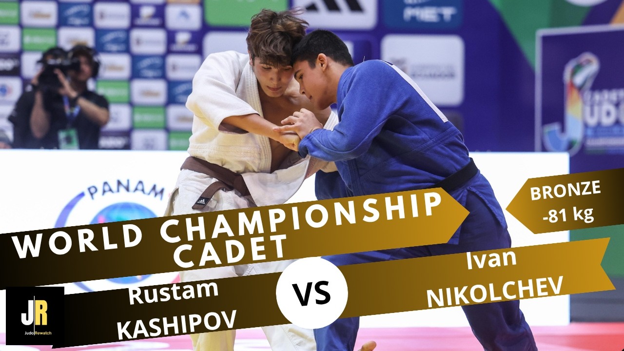 Rustam KASHIPOV VS Ivan NIKOLCHEV| Guayaquil World Championships Cadets 2026 | BRONZE -81 kg background