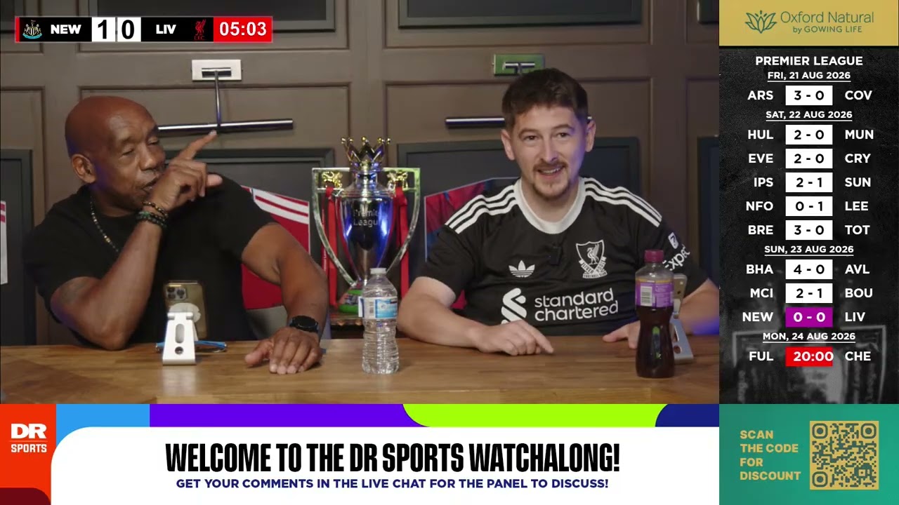 Anthony Elanga OPENS Scoring For Newcastle! | Newcastle 1-0 Liverpool background