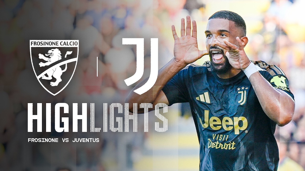 BREMER HEADS JUVE TO VICTORY! đ„ | Frosinone 0-1 Juventus Highlights | Serie A background