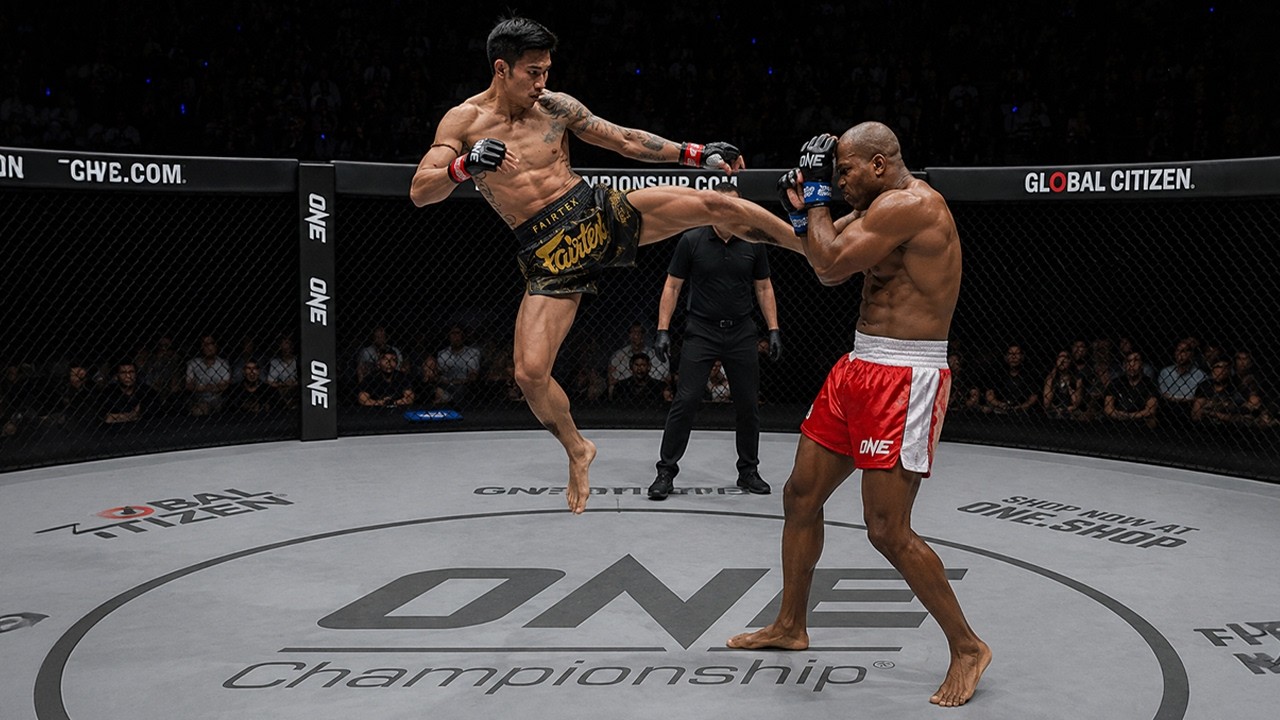 The Muay Thai Monster With the Most Beautiful Left Kick | Tawanchai background