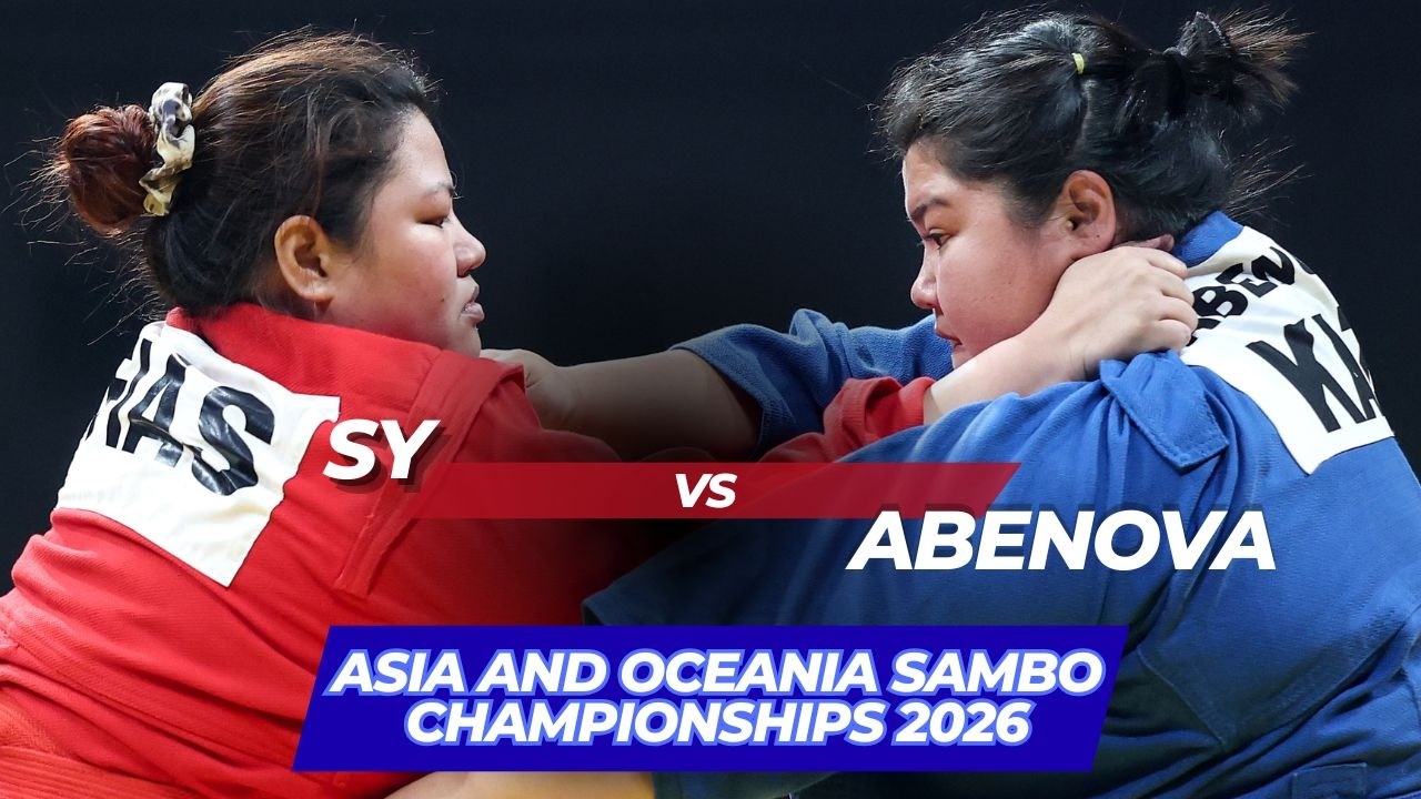 SY (PHI) vs ABENOVA (KAZ) - Asia and Oceania SAMBO Championships 2026 background