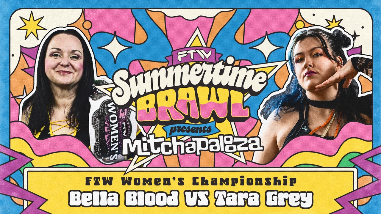 FTW Woman's Championship match background