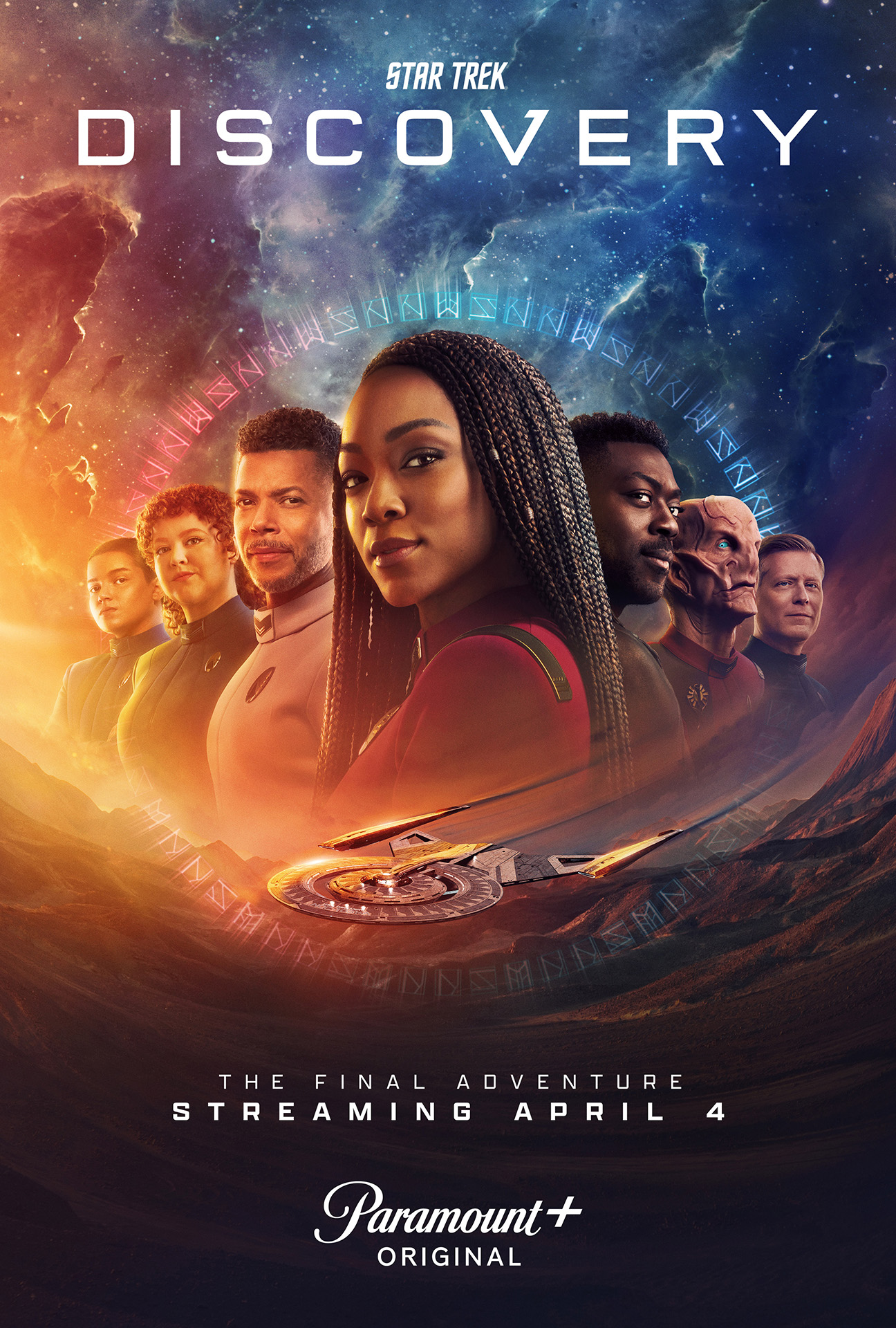 Star Trek: Discovery S1-S5 background
