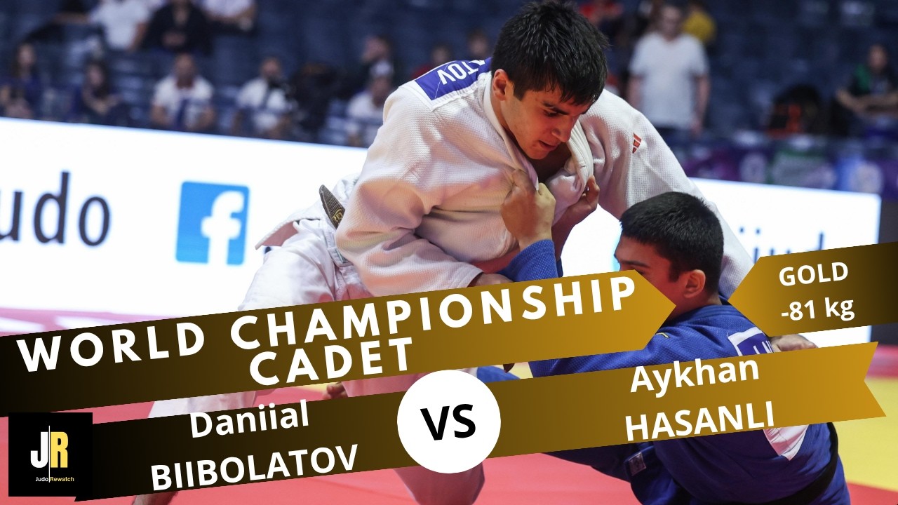Daniial BIIBOLATOV VS Aykhan HASANLI | Guayaquil World Championships Cadets 2026 | GOLD -81 kg background