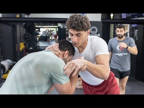 1-29 Jad Al Hayek (AUB Phoenix Jiu Jitsu Varsity) vs David Asmar (No Team) | Beginner ABSOLUTE background