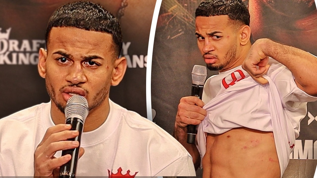 ‘I NEVER GET A FAIR SHAKE!’ Rolly Romero • FULL POST FIGHT PRESS CONFERENCE vs. Teofimo Lopez background