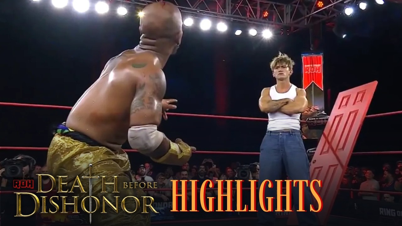 ROH Death Before Dishonor 2026 Highlights background