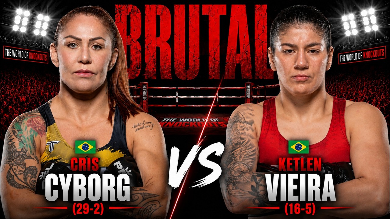 Cris Cyborg vs Ketlen Vieira - When an MMA Monster Finally Met Her MATCH background